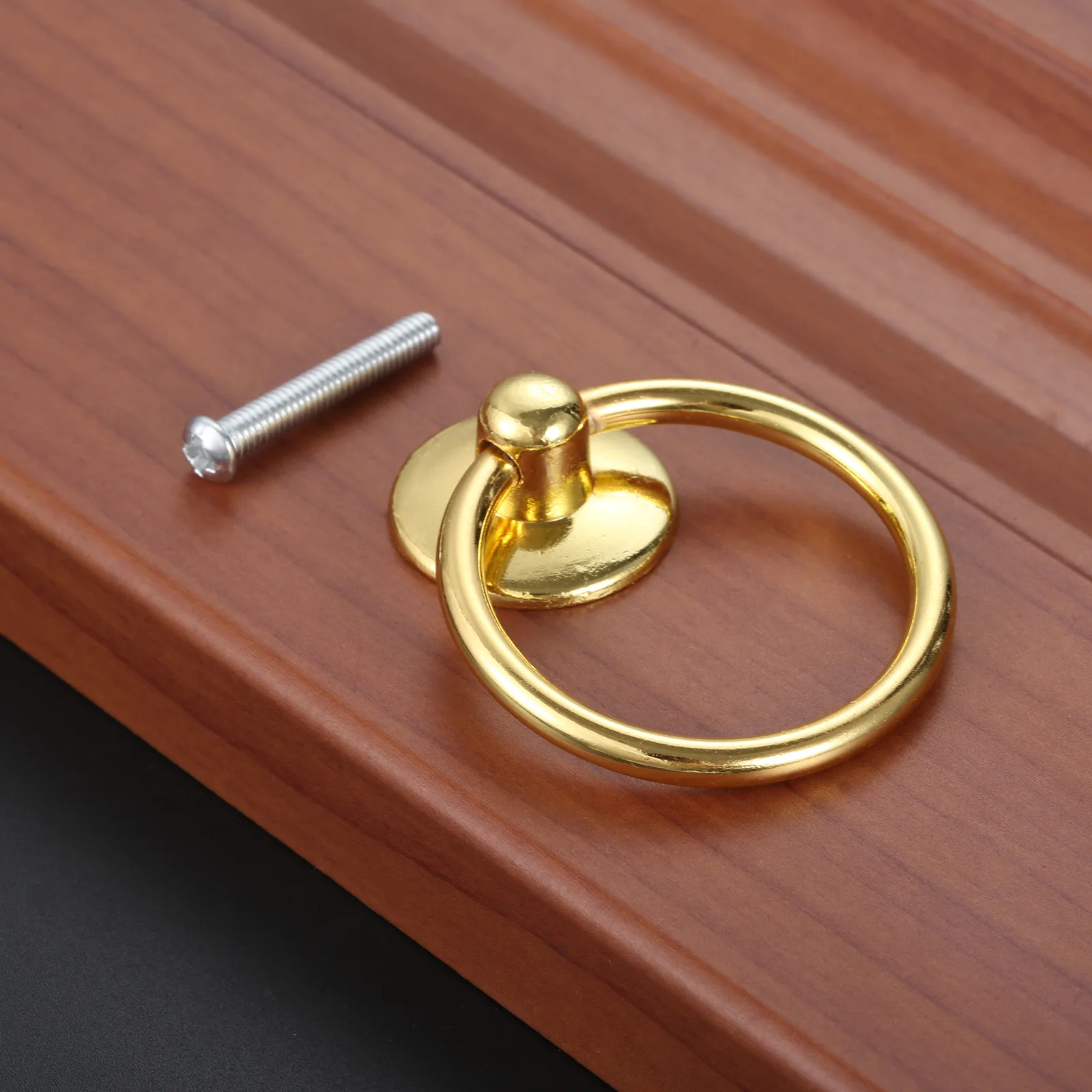 Furniture Door Ring Pulls Handle Knob Jewelry chest Cabinet Dresser Drawer Handles Antique Bronze/Black/White/Silver/Gold/Chrome