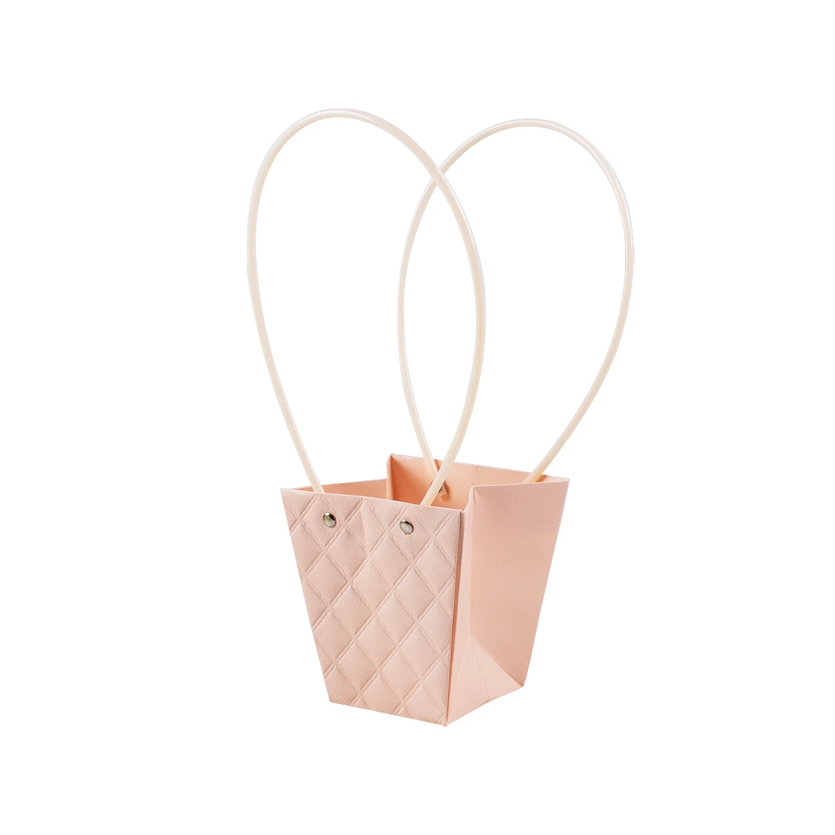 4 scatole di carta per fiori, rettangolari, per bouquet, fiori, con manico a catena, sacchetti regalo per negozio, casa, San Valentino, matrimoni, feste di compleanno (nero