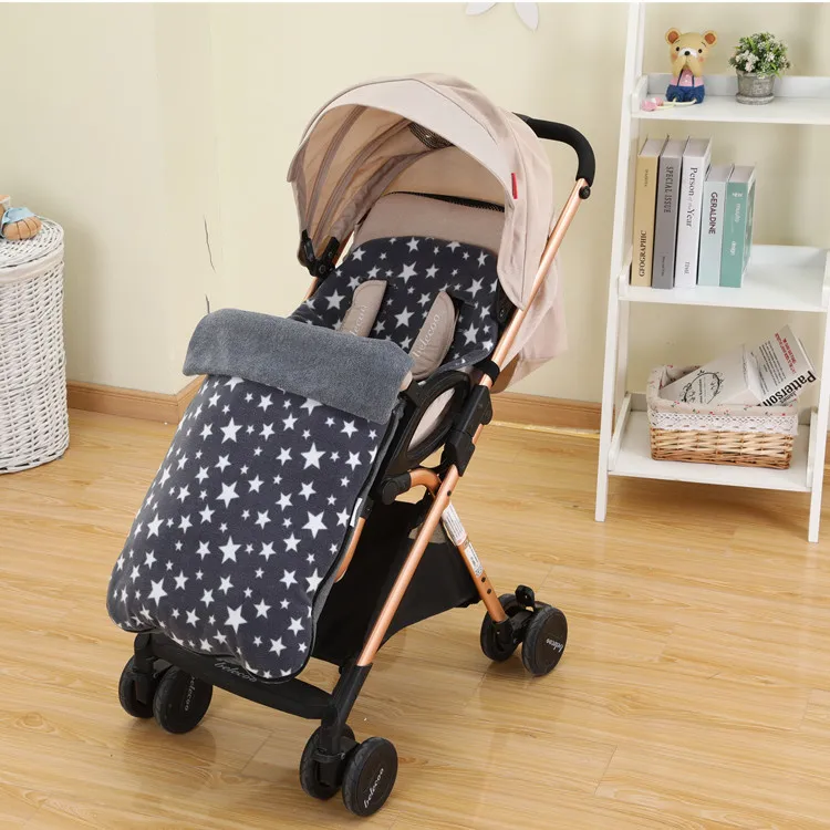 Hot Sale Baby Stroller/Buggy Sleeping Bag Infant Carriage Warm Socks Winter Windproof Foot Cover Anti-kick Shake Down Quilt Baby Strollers comfotable