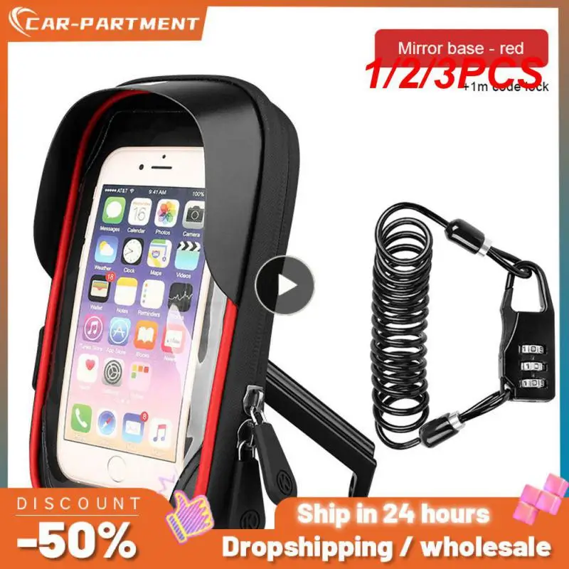 

1/2/3 шт., водонепроницаемый велосипедный держатель для телефона