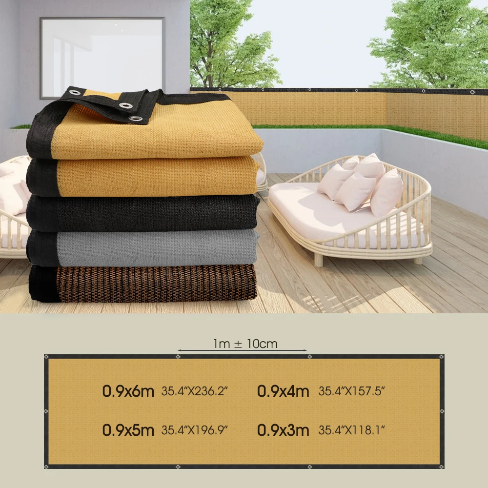 Description Picture 2 of itemHDPE 70% Shading Anti-UV Black HDPE Sunshade Net Farm Garden Plants Cover Roll Fence Mesh Agriculture Greenhouse Sun Shade Mesh