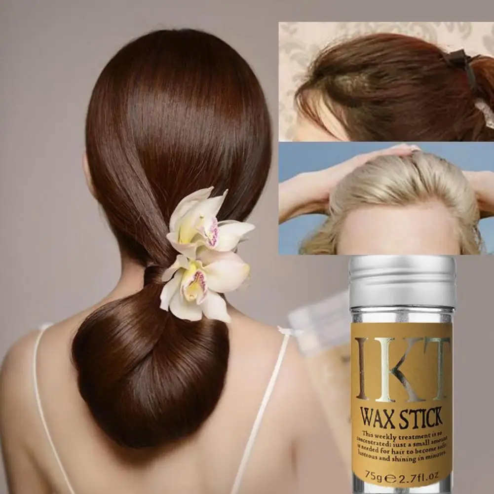 

Палочка для воска для волос, гелевый крем, артефакт для сломанных волос, Стайлинг волос, пушистая фиксированная палочка для волос для мужчин и женщин, палочка для воска для укладки волос