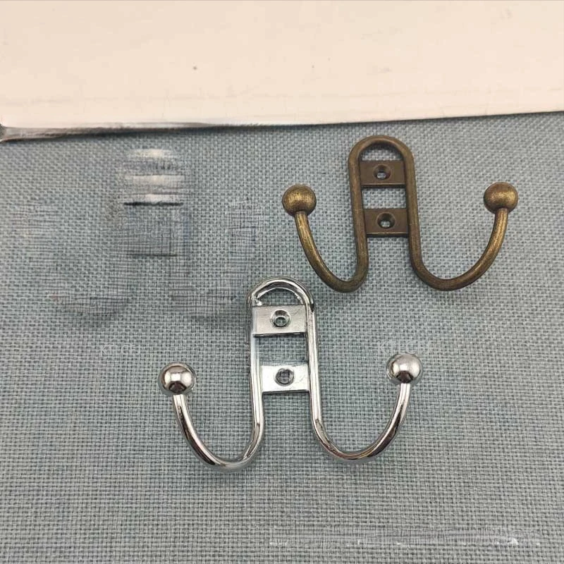 Для Ванной Крючки Hooks Bathroom Door Double Doors Hooks Alloy Clothes Hook 1pcs 66