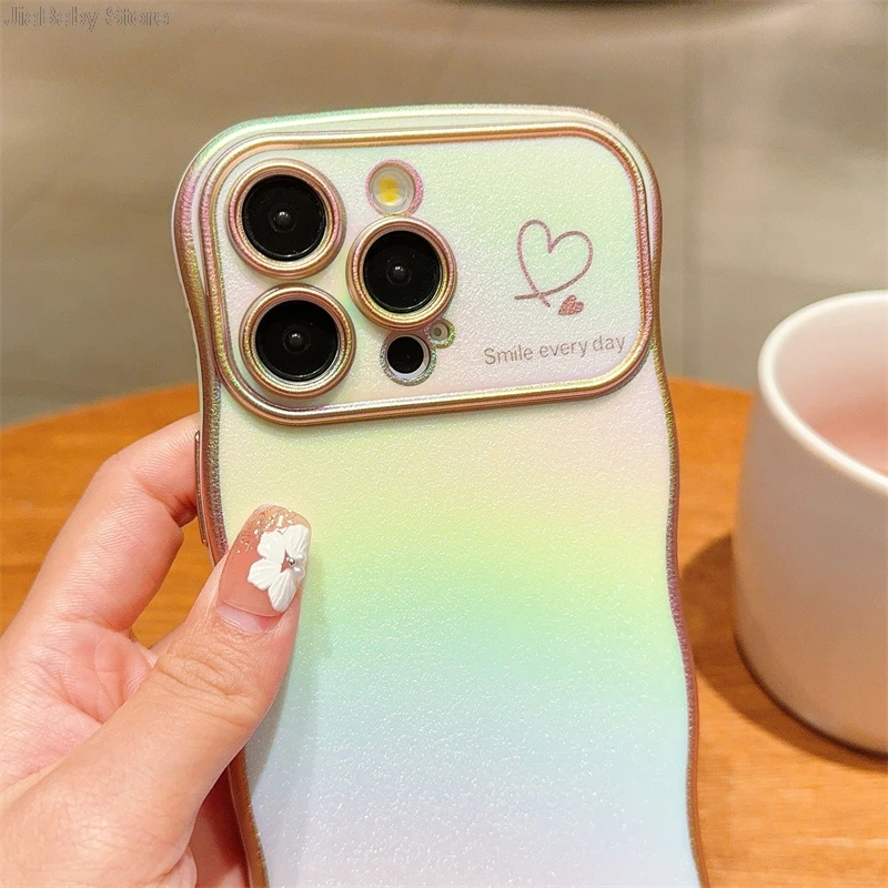 Coque de protection pour appareil photo en forme de cœur avec liquide pailleté de luxe pour iPhone 11 12 13 14 15 16 Plus Pro Max_voghion.com