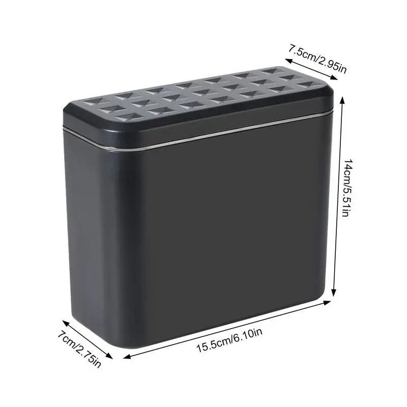 Car Trash Bin Car Organizer Trash Can Leak-Proof Auto Dustbin With Lid Bin For Vehicle Can Interior