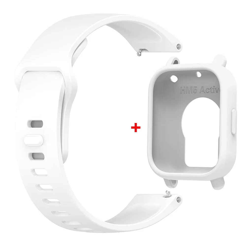 Silicone Strap with Protective Case