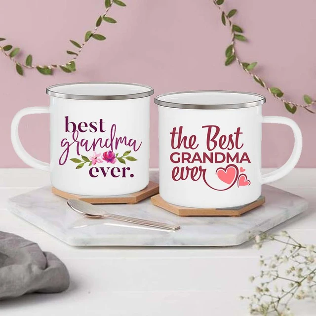 Mothers Day Gifts for Grandma, Best Grandma Gifts, Birthday Gifts for  Grandma Coffee Mug, Funny Nutrition Facts Grandma Mug, Christmas Gifts for