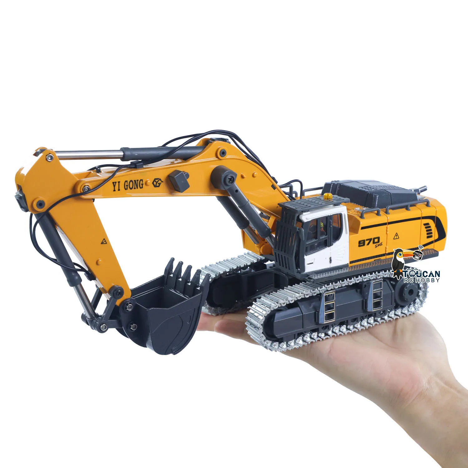 970 RC Excavator 1/50 Engineering Vehicle Remote Control Electric