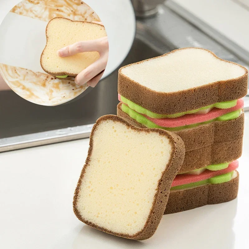 

Губки для мытья посуды, креативный моющийся скребок круглой формы, кухонные аксессуары, бытовой прибор для уборки