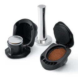 Reusable Coffee Capsule Adapter for Dolce Gusto Machines - Eco-Friendly Brewing Accessory by iCafilas (2pc-t)