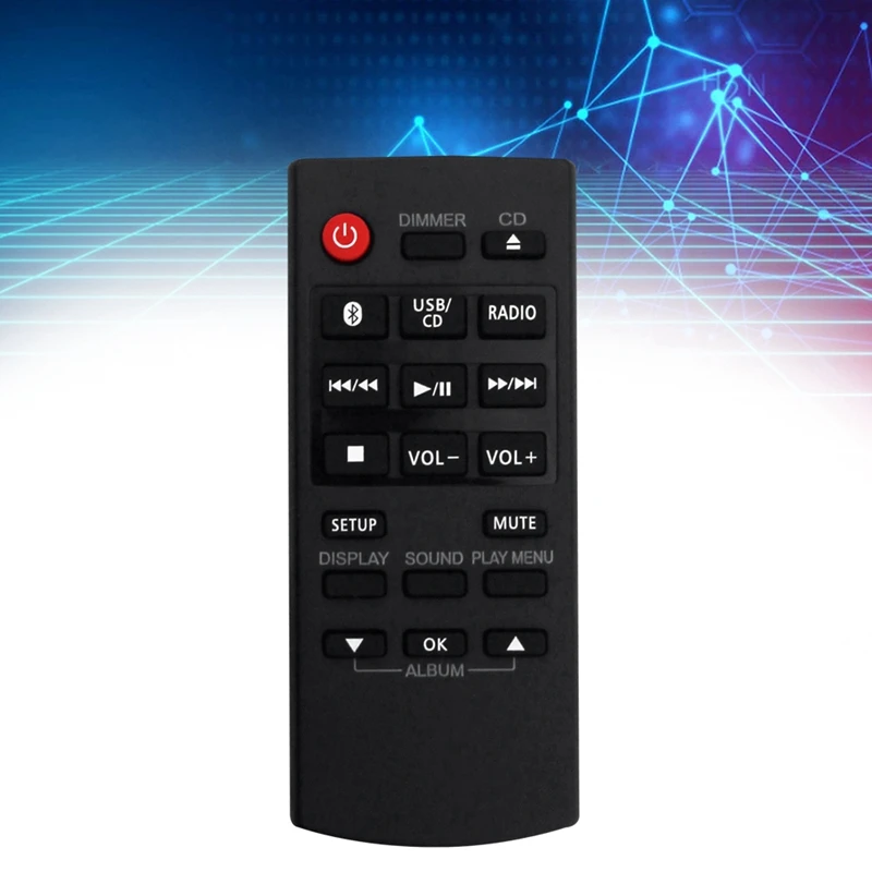 Сменный пульт дистанционного управления N2QAYB000984 для Panasonic, стереомагнитофон Сменный пульт дистанционного управления N2QAYB000984 для Panasonic, стереомагнитофон