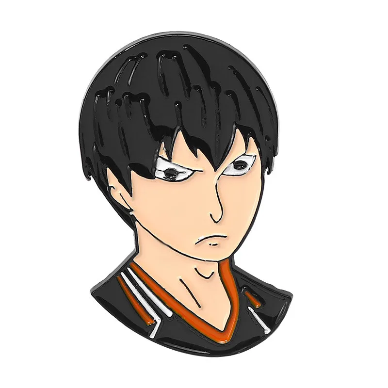 Anime Haikyuu Personagem Pino Tobio Kageyama Voleibol Meninos Esmalte Pinos  Para Mochila Roupas Lembrança Lapela Distintivo Jóias Presente - Broches -  AliExpress