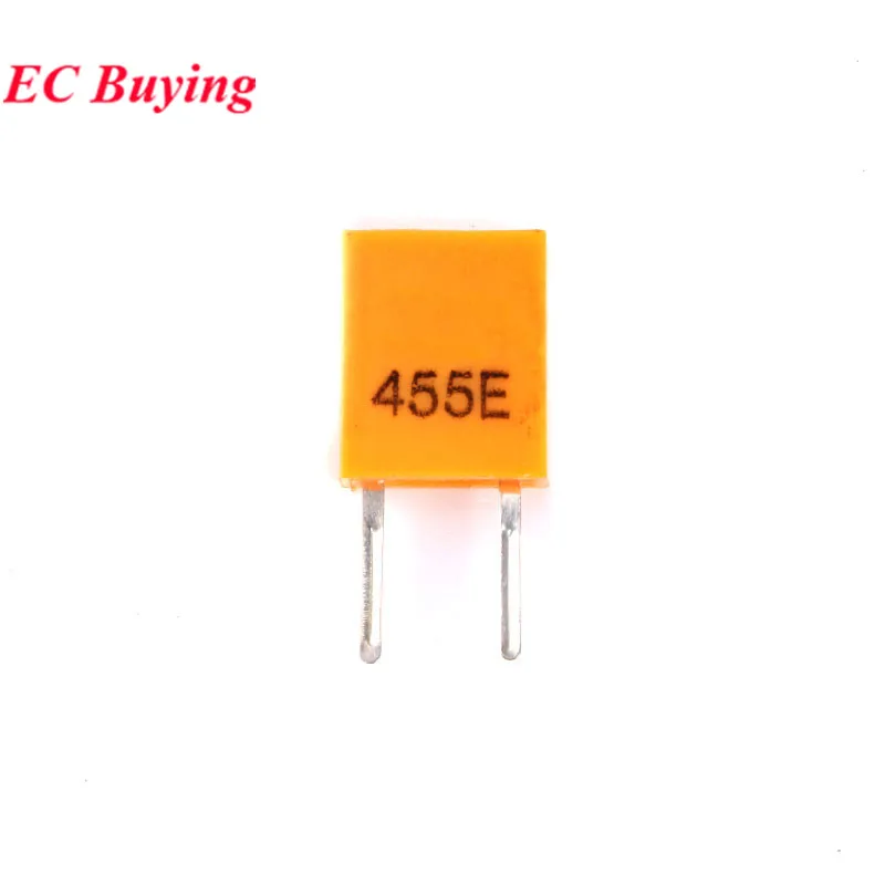 10pcs/lot 455E 455KHz 455K Ceramic Crystal Oscillator 2Pin DIP-2 280PF