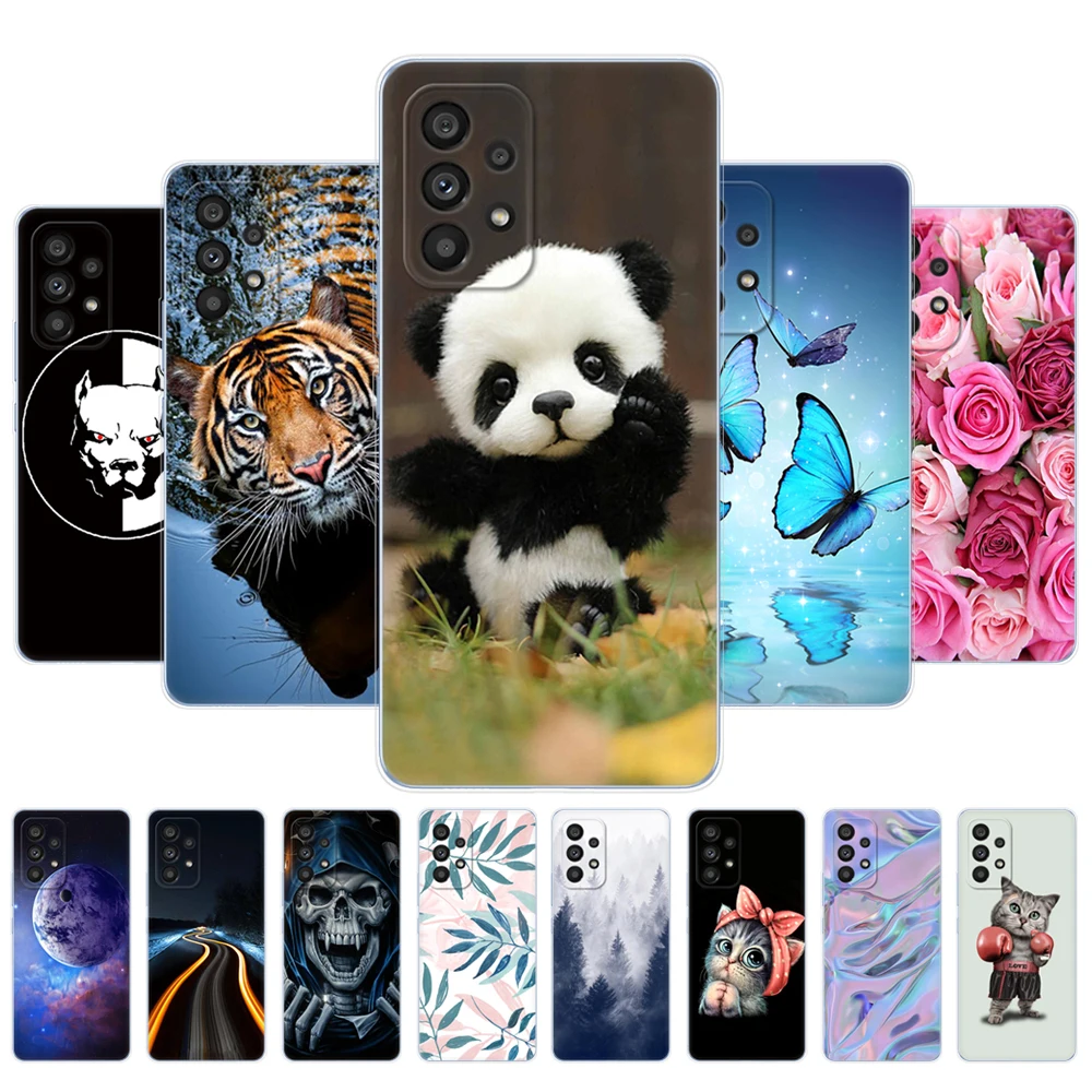 Per Samsung Galaxy A23 4G Custodia Cover Posteriore Per Samsung A23 Lte Custodia Per Telefono Galaxy A23 A 23 A235 Borsa Tpu Morbido Silicone Paraurti