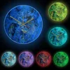 Onyx Crystals Structure Printed Wall Clock Marble Texture Artwork Quiet Movement Wall Watch Metaphysical Healing Wall Art Clock 6