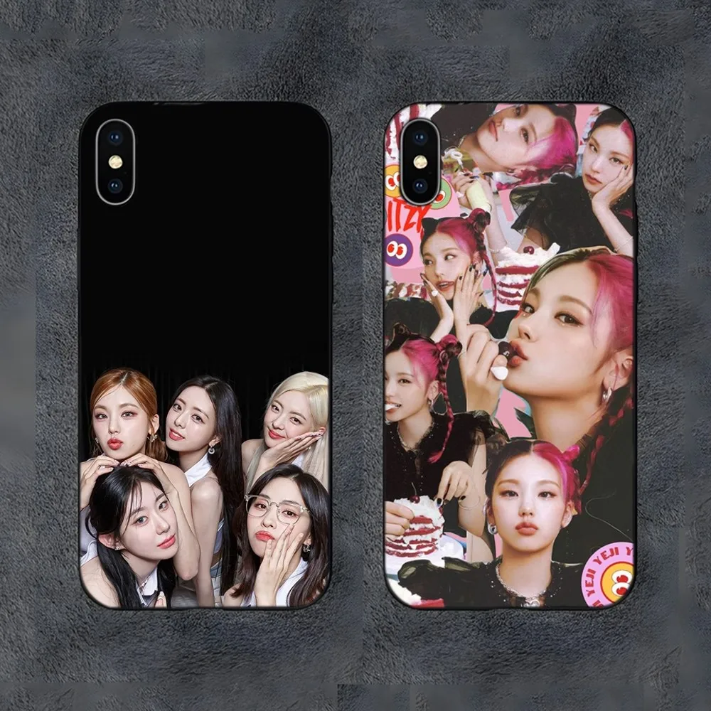 Custodia Per Telefono I-Itzy Kpop Yeji Ryujin Per Samsung S21,S22,S23,S30,Ultra,S20,S30,Plus,S21 Fe,10,9,5G Cover In Silicone