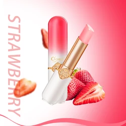 O'CHEAL Peach - Infused Color - Changing Waterproof Lip Balm - Moisturizing & Long - Lasting Lip Care (Strawberry)