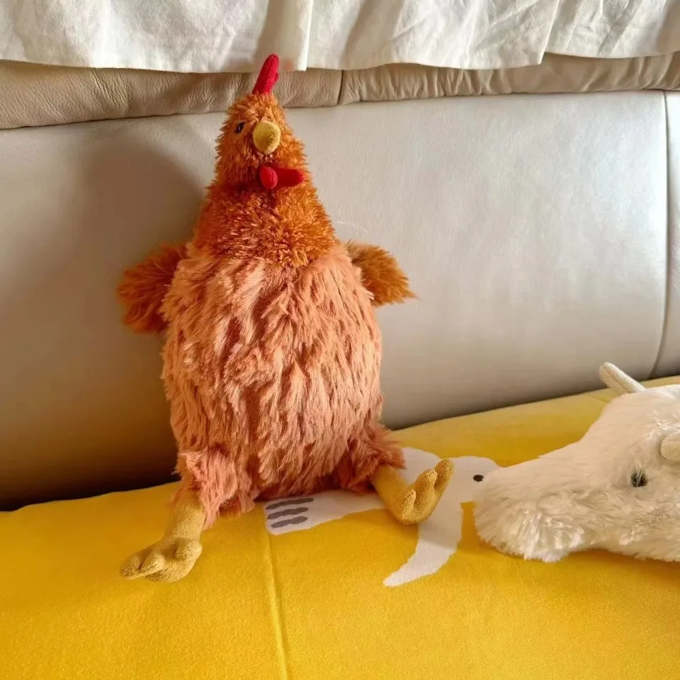 Simulation Hen Plush Rooster 4