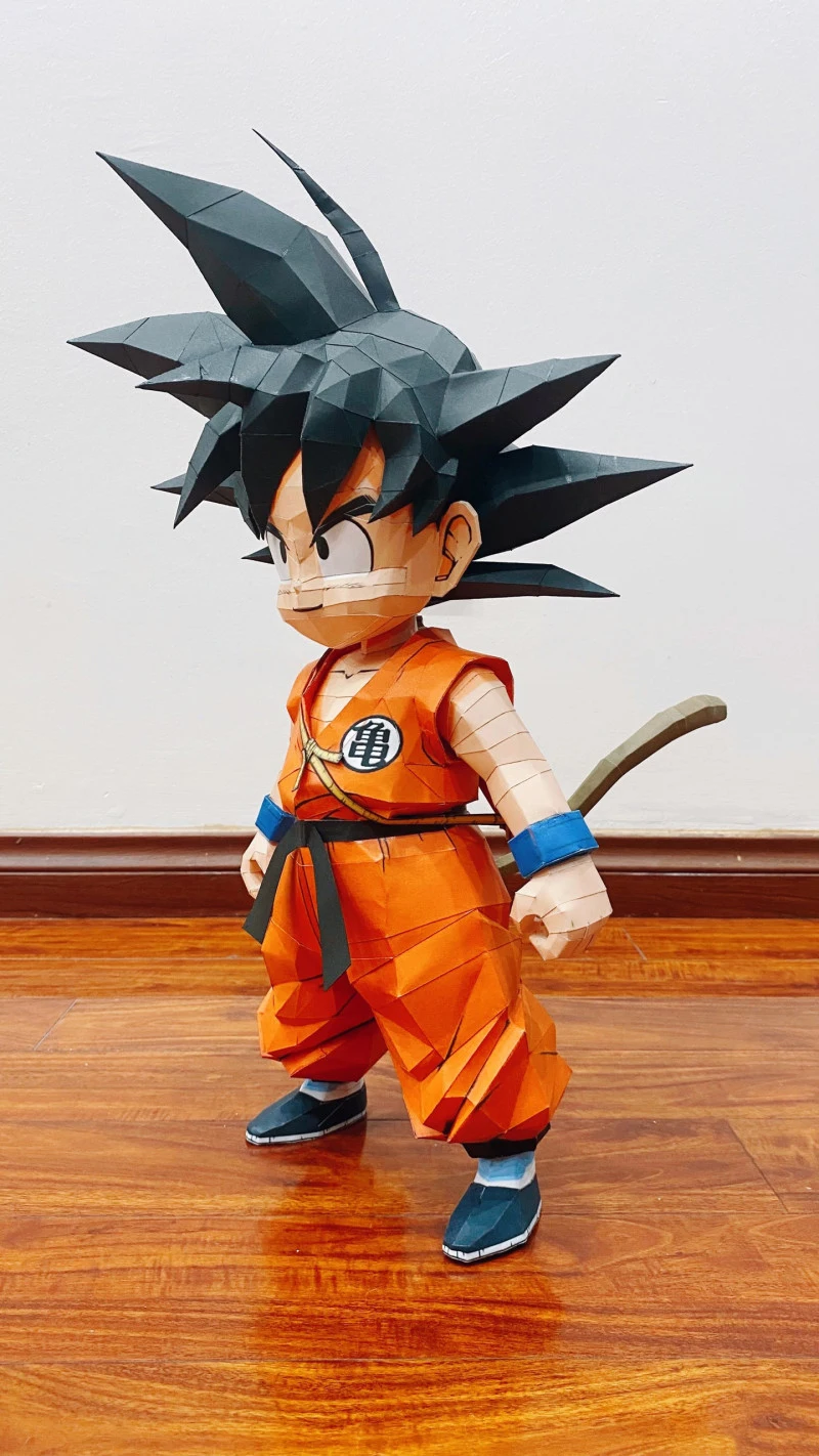0.5 メートル孫悟空モデルドラゴンボール Z 日本アニメ紙