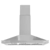 Tieasy 36 Inch 450CFM Wall Mount Ducted / Ductless Convertible Push Button Permanent Filters Led Lights Range Hood ZMG-0190B 2