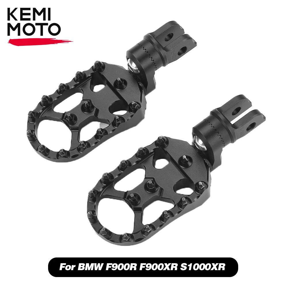 

For BMW F900R F900XR 2020 2021 S1000XR Footrest Footpegs Front Rear Adjustable Foot Pegs Rests F 900 R XR Motorcycle Accessories