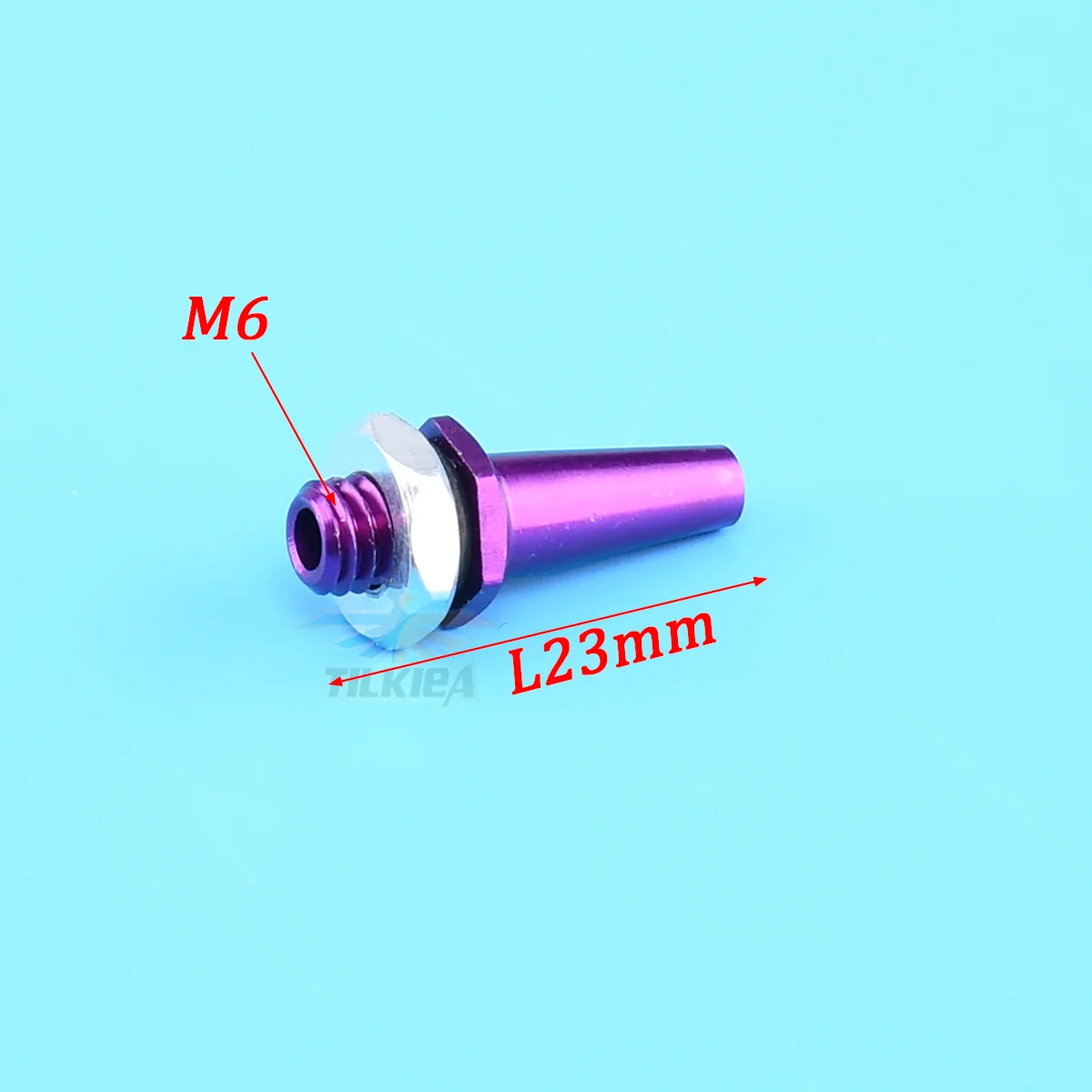 2 Manicotti Per Antenna Per Modelli RC – Base M6 In Alluminio E Tubo Plastica Oro, Lunghezza 320 Mm – Per Barche, Auto, Camion Fai Da Te