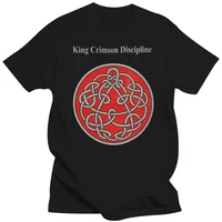 2024 King Crimson hommes Discipline noir T-shirt noir harajuku hommes vêtements surdimensionné T-shirt graphique t-shirts T-shirt 1