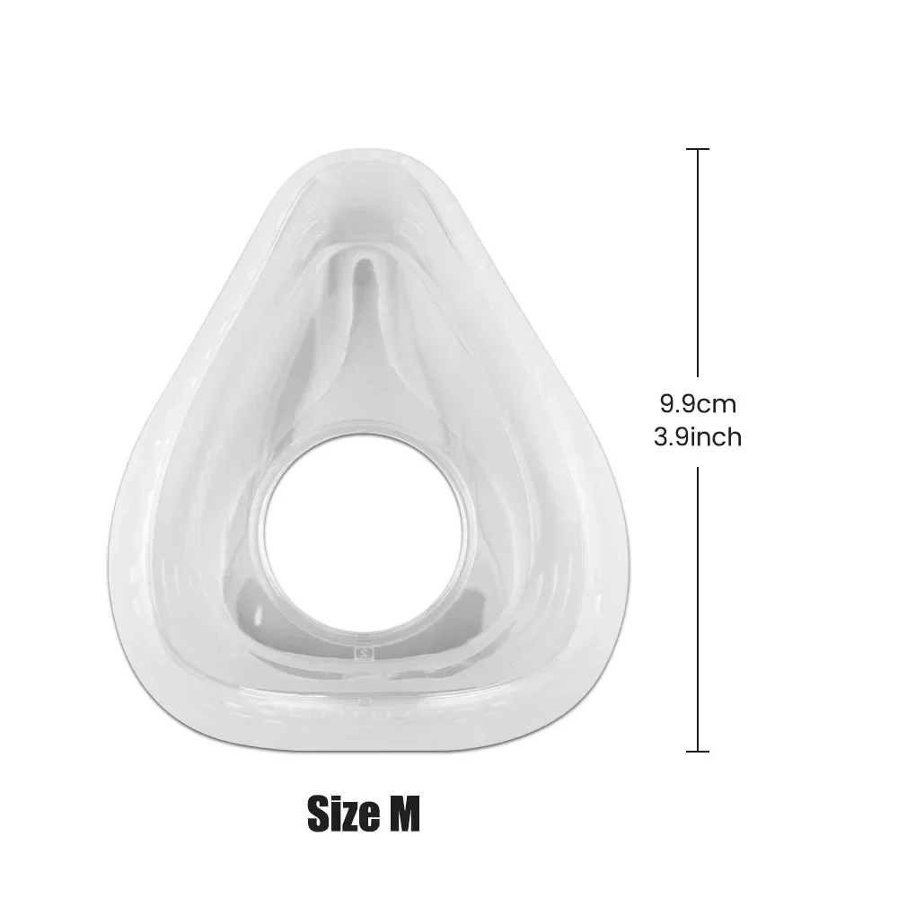 1pcs Mask for Airfit F20 Silicone Replacement Cushions CPAP Mask, Face Mask Compatible with Airfit F20 Face Cover Mouth Nose 6