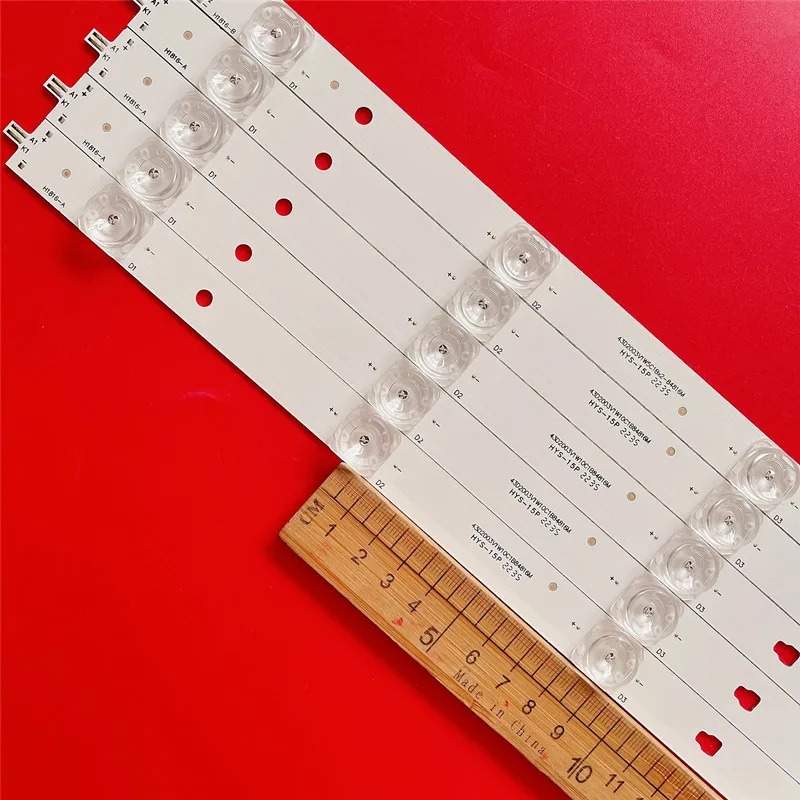 ŰƮ 5pcs LED Ʈ Ʈ JVC LT-43M650 LT-43M450 LE43U6500U FD4351A-LU LED43D10A LED43D10B-ZC14FG-01 LED43D10-03(A) 04