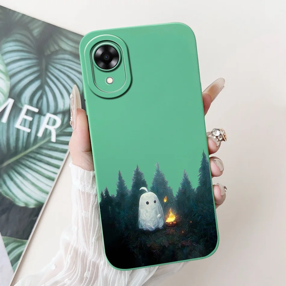 2024 New Cute Cartoon Pattern Soft Silicone Protective Phone Case