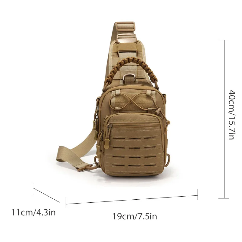 Multifunctional Oxford Cloth Running Bag Outdoor Sports Cycling Waterproof Bag One Shoulder Camouflage Bag 2