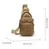 Multifunctional Oxford Cloth Running Bag Outdoor Sports Cycling Waterproof Bag One Shoulder Camouflage Bag 2