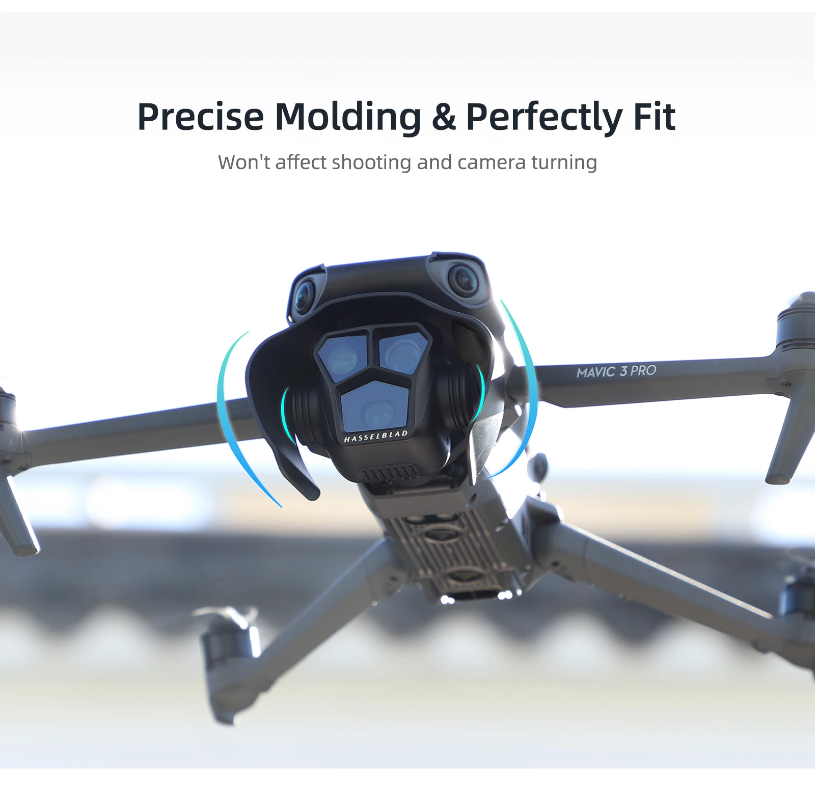 Lens Cover For DJI Mavic 3 Pro Drone Gimbal Protector Camera Protective Cover Cap Lenshood Maivc 3 Pro Sunhood Accessories 5