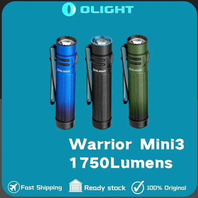 Olight Warrior Mini 2 1750 Lumens Magnetic Base Rechargeable Tactical  Flashlight