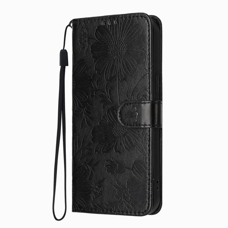 Stylish Women's and Kids' Leather Wallet Phone Case