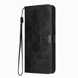 Stylish Women's and Kids' Leather Wallet Phone Case - Galaxy A10 (Black PQ)