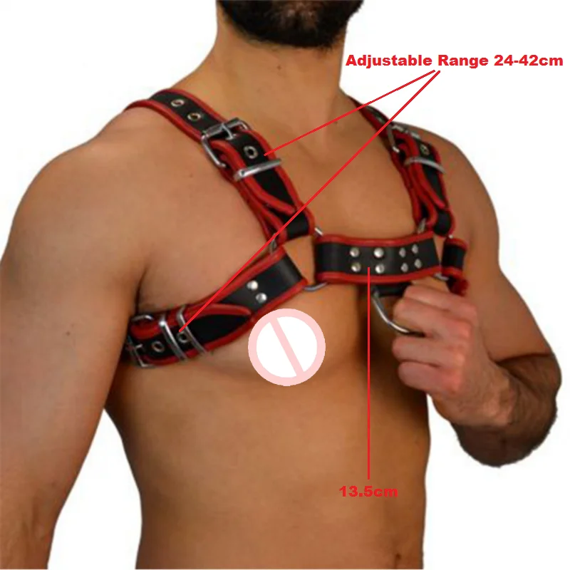 EagleKu Leather Harness Men Women Gay Body Bondage Clothes Punk Rave Goth BDSM Chest Harness Belts Male Straps Lingerie men leather harness accessories men leather tops