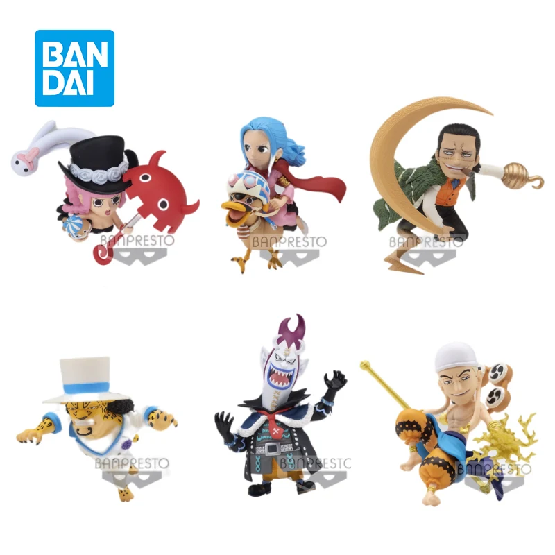 

In Stock Banpresto One Piece Wcf New Series Vol.6 Vivi Perona Enel Original Action Figure Anime Model Child Toys Gift