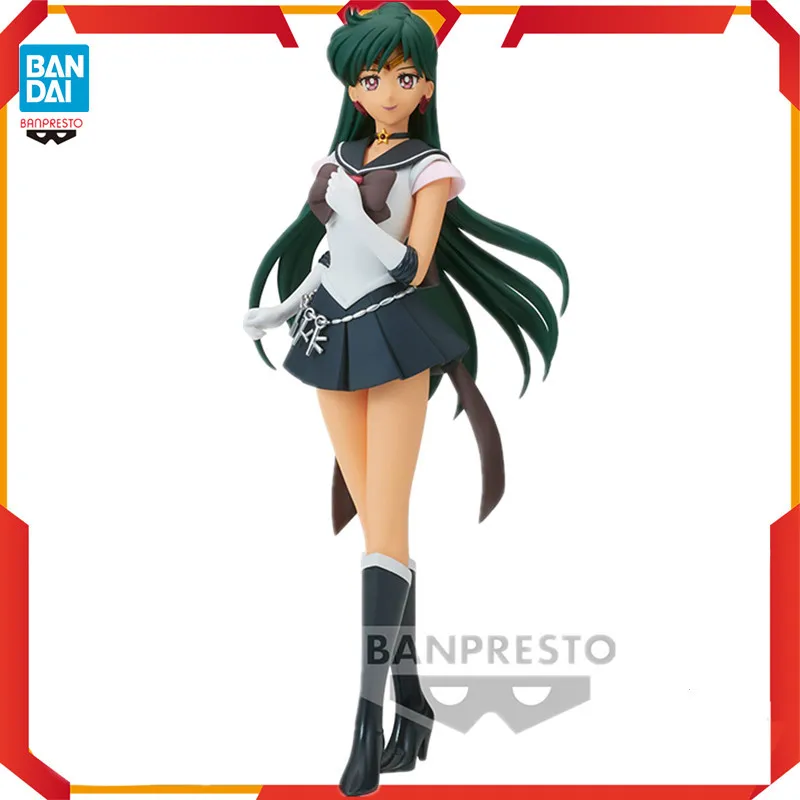 

BANPRESTO Original GLITTER＆GLAMOURS SAILOR MOON Cosmos SUPER SAILOR Pluto Meiou Setsuna PVC 23CM Anime Action Figures Model Toy