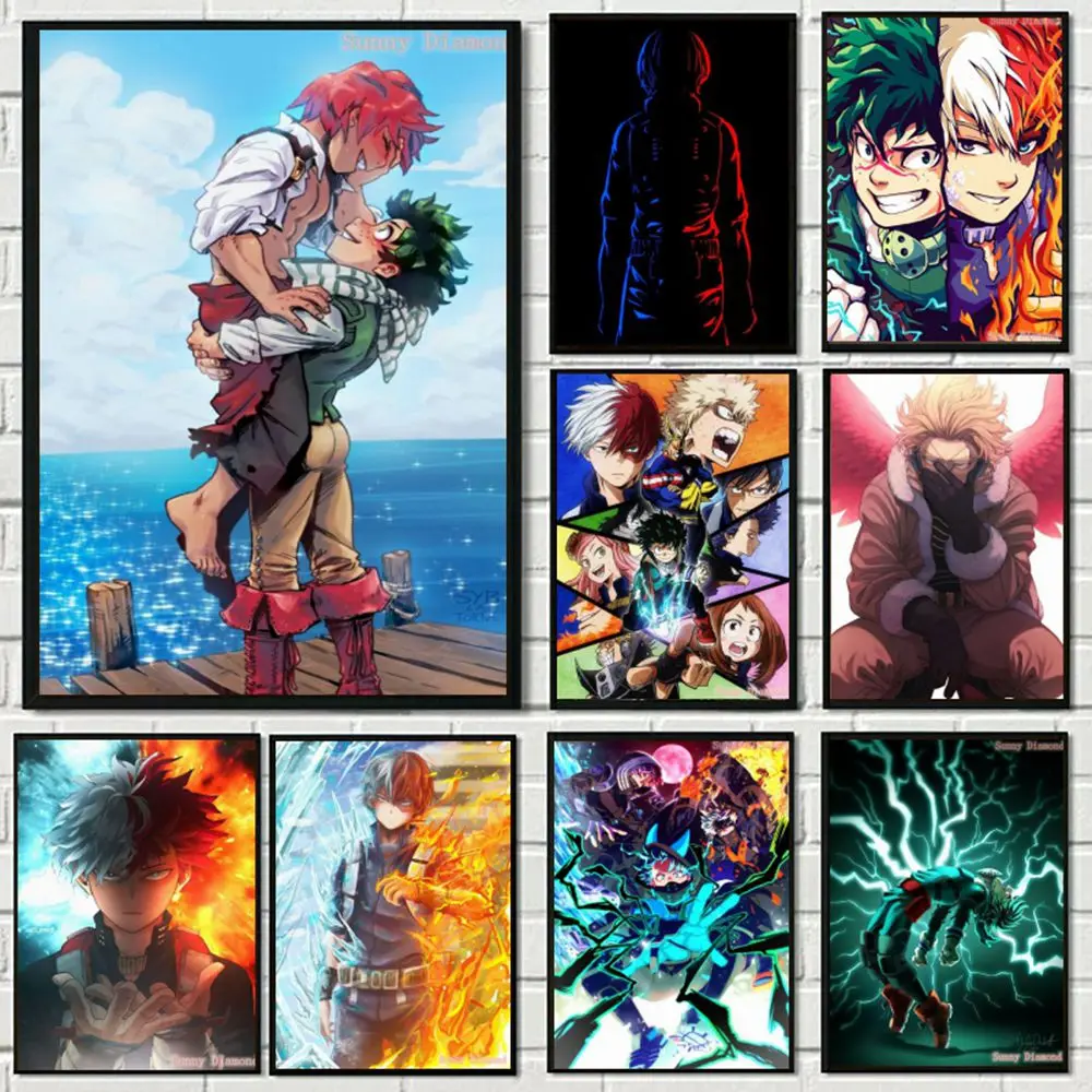 

Anime My Hero Academia Diy Diamond Art Painting New 2022 Katsuki Bakugo Izuku Midoriya Cuadros Cross Stitch Kit Drill Home Decor