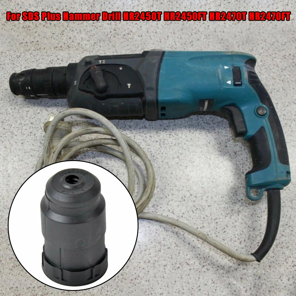 

Practical Durable 1* Drill Chuck For SDS Plus HR2450FT HR2450T HR2470FT HR2470T Hammer Drill Toolholding Workholding