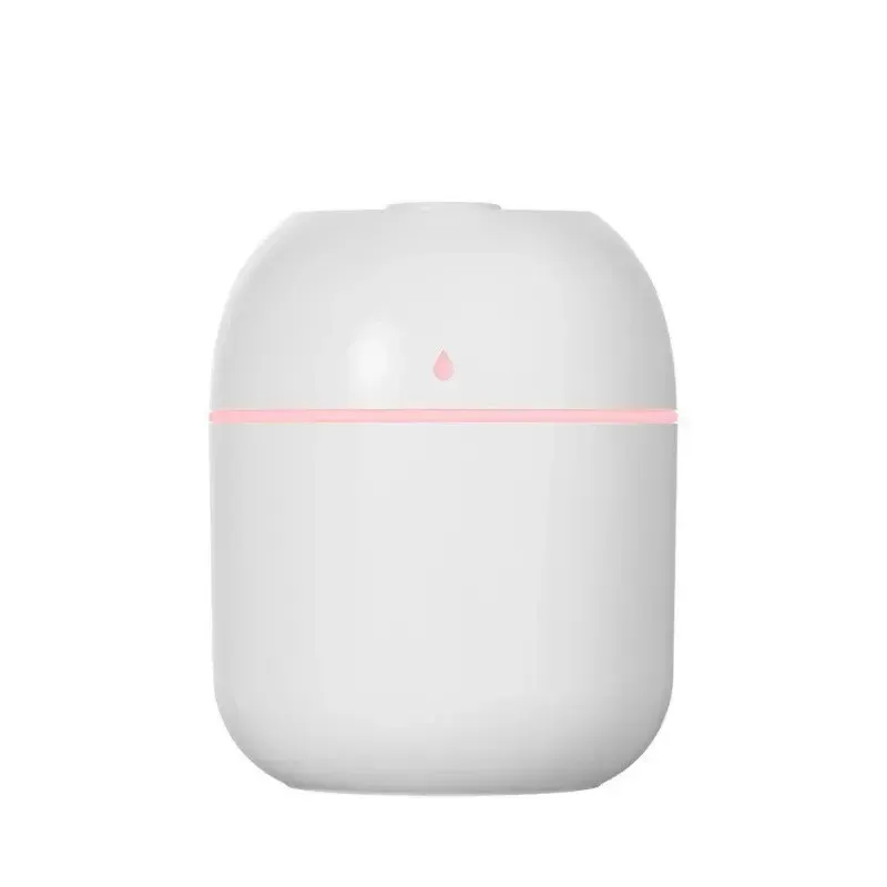 다채로운 LED 조명 자동차 공기 가습기, 미니 무소음, 높은 안개 볼륨, 차량 장착 제습기, 자동차 인테리어 액세서리