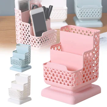 Organizer Storage Desk Storage Wallet Home Office Stand per penne portachiavi Organizer per documenti astucci per cancelleria