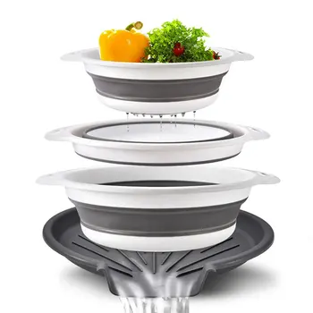 Foldable Sink Colander Set 1
