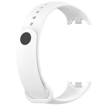 Mi Band 8 스트랩 고무 팔찌, 금속 플러그, TPU NFC 액세서리, 실리콘 스마트워치, Mi Band 8 팔찌