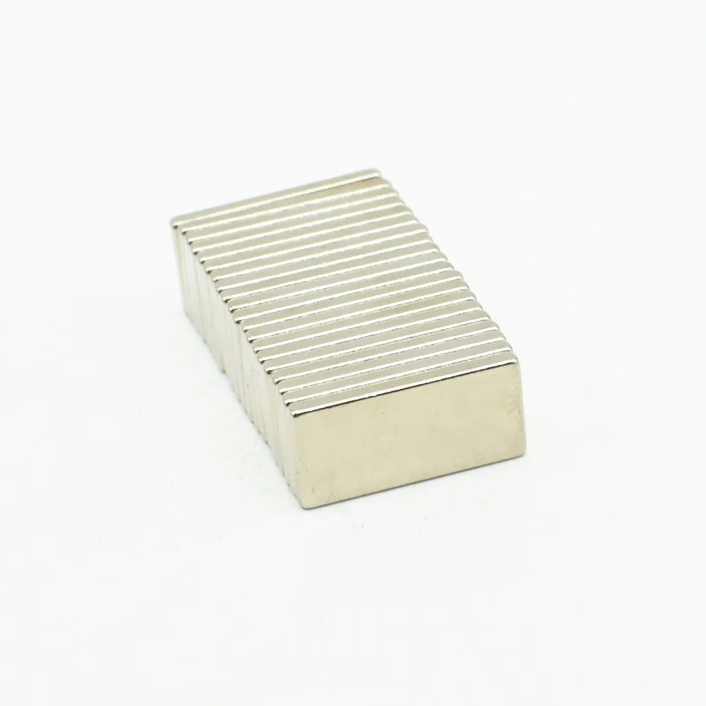 

Магнитный блок NdFeB 20x12x2 мм, постоянный редкоземельный магнит, класс N42 NiCuNi с покрытием