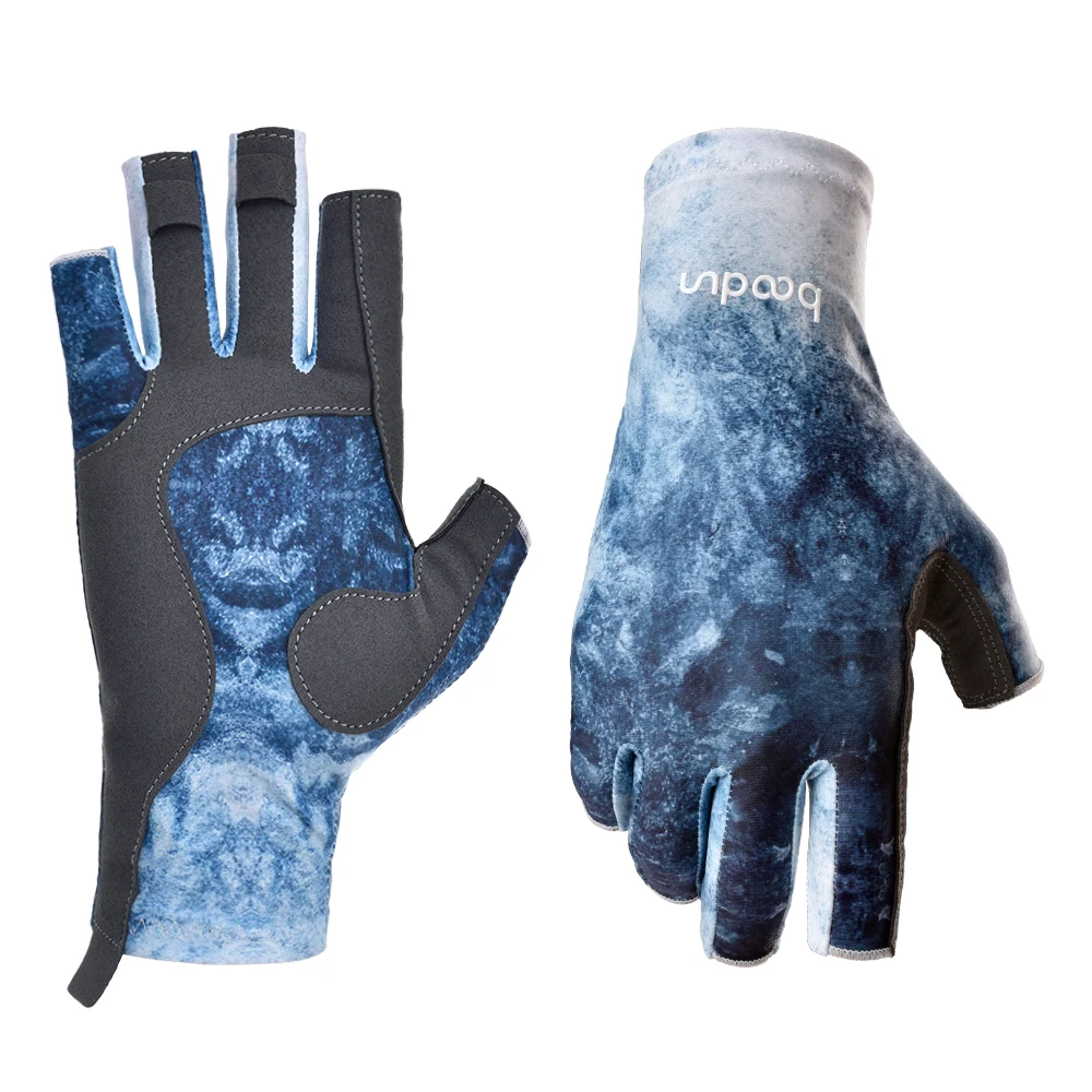 Fingerless Fishing Gloves For Men and Women Fishing Boating Kayaking Hiking Running Cycling P111439