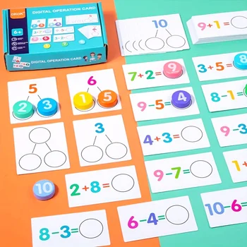 Kids Arithmetic Learning Cards 1