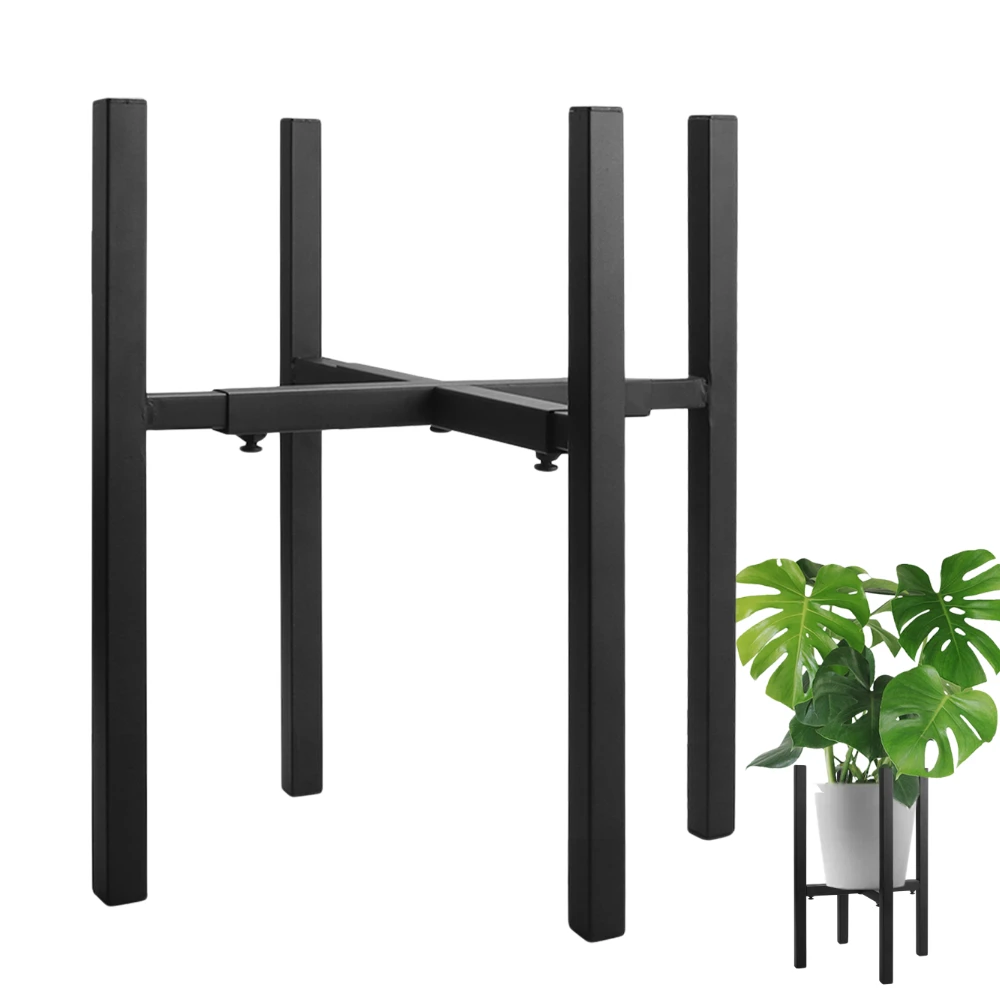Adjustable Plant Stand Fits 12 13 14 15 16 Inches Plant Pot Metal Planter Stand Easy Assembly Expandable Shelves Furniture plant stand