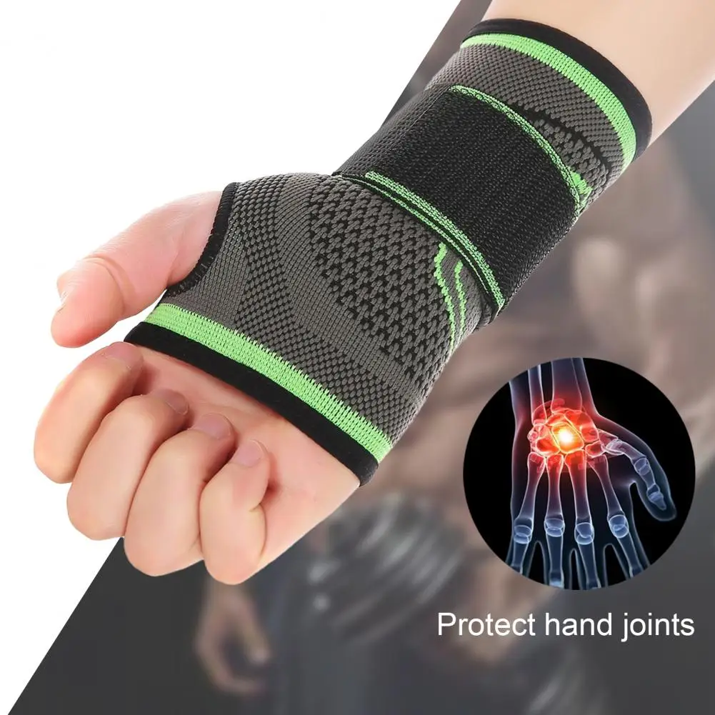 

1PCS Wrist Support Gym Weightlifting Training Weight Lifting Gloves Bar Grip Barbell Straps Wraps Hand Protection